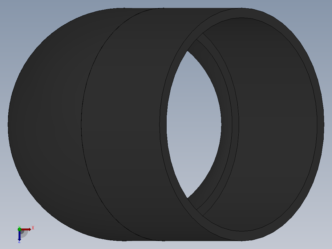 ELBOW_DN350_PN10_U-PVC俯视图