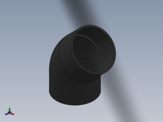 ELBOW_DN350_PN10_U-PVC正等轴测缩略图