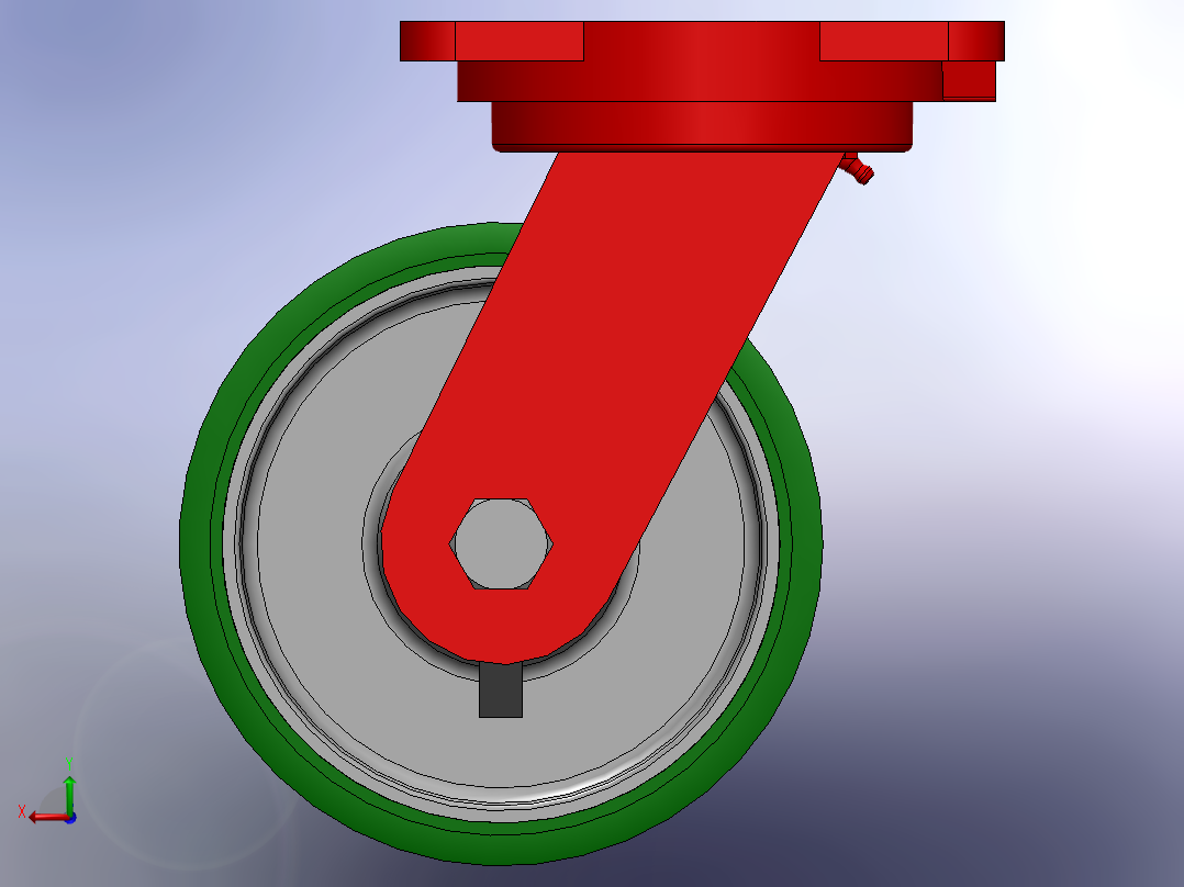 脚轮PARTserver50500463后视图