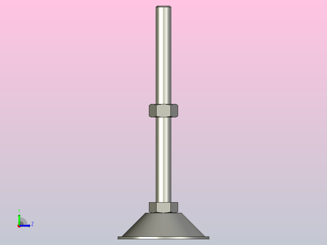 脚杯WAH06-D70-M12-L150左视图