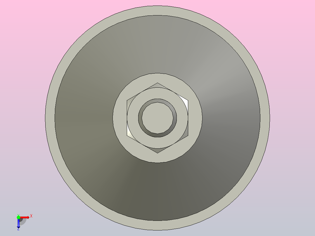 脚杯WAH06-D70-M12-L150俯视图