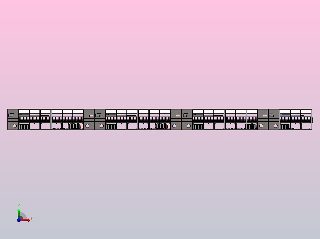 烘干机设计前视图