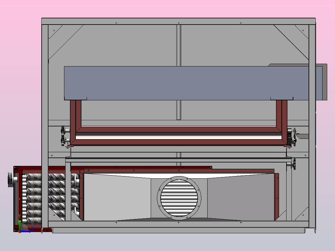 烘干机设计左视图
