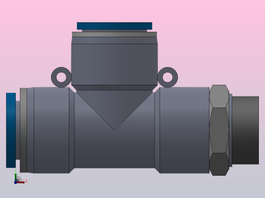 IPD-G 螺纹侧三通-G螺纹_IPD15-G04前视缩略图