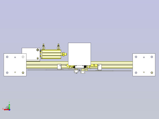 一种门开关机构3D图纸后视缩略图