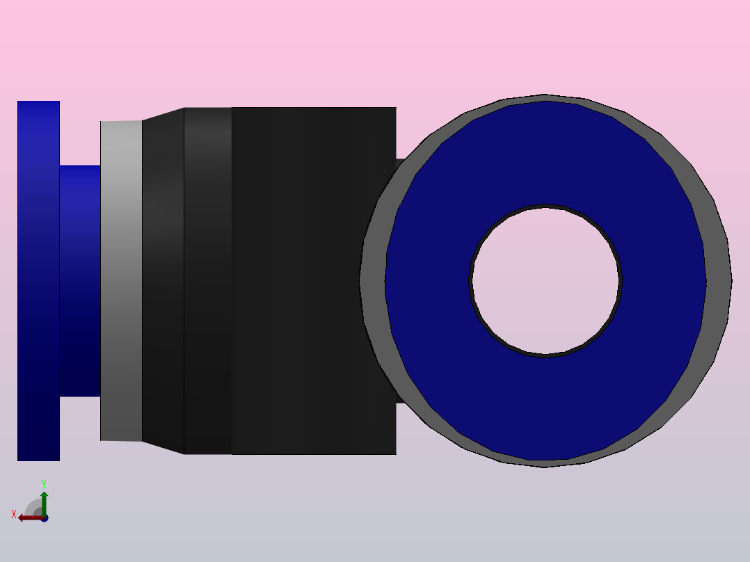 PKD 螺纹五通[PKD06-01]后视图