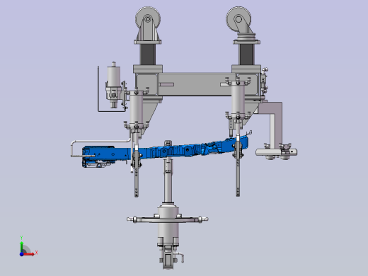 前纵梁焊接夹具前视缩略图