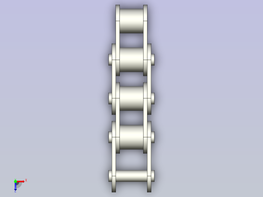爱安特AT链条DCQ-C12B-1-4俯视缩略图