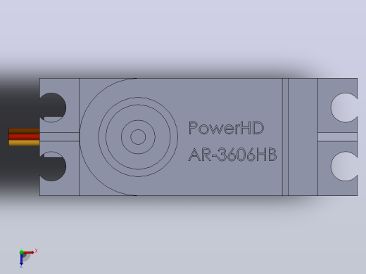POWERHD AR-3606HB机器人伺服系统俯视缩略图