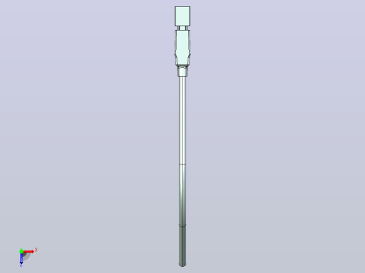 USB-typeB 线及卧式插座俯视缩略图