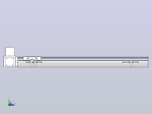 MTB10标准皮带滑台[MTB10-600-RU-P10-C3]左视缩略图