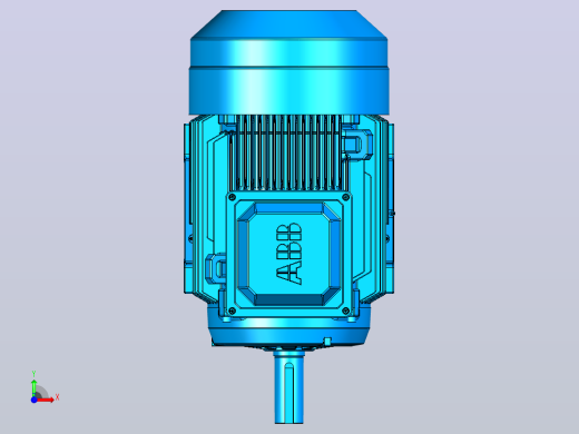 电机- ABB M2BAX225SM_B3前视缩略图