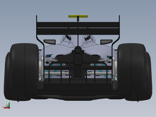 梅赛德斯-AMG 马石油 F1后视缩略图