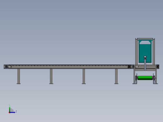 生产流水线左视缩略图