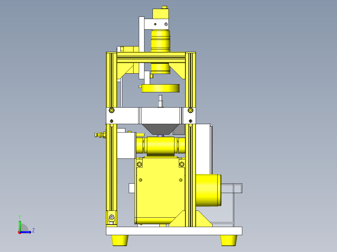 质量判断组件左视图