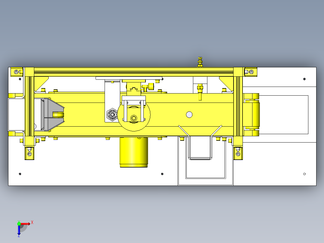 质量判断组件俯视图