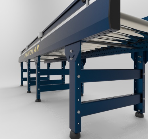 UNIPOLAR输送线结构3D图纸 IGS格式