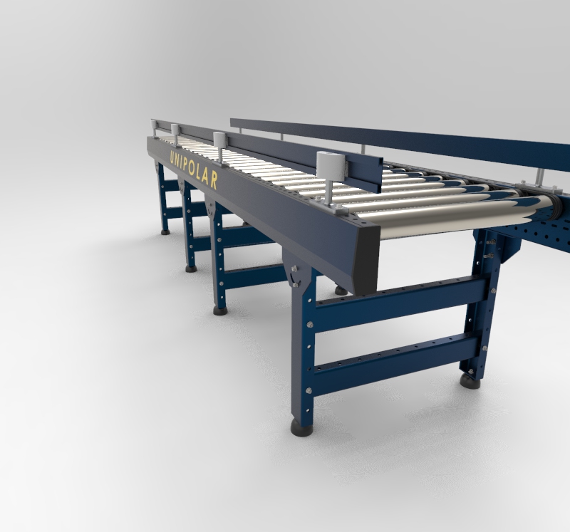 UNIPOLAR输送线结构3D图纸 IGS格式