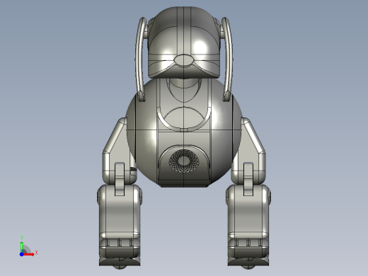索尼机器狗前视缩略图