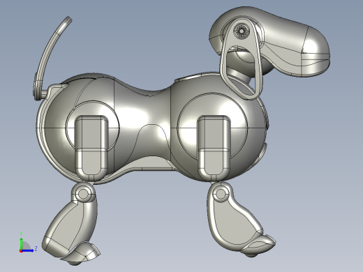 索尼机器狗左视缩略图