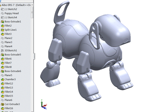 索尼机器狗缩略图