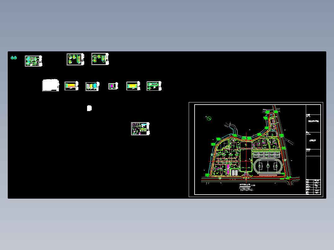 【六层】2868平米局部教学楼毕业设计（计算书、建筑、结构图）