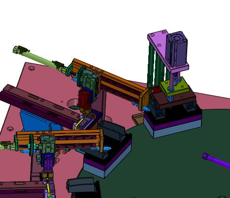 L型万能充电头内部插装机