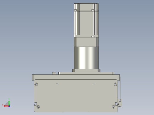 东锦齿条传动DH270G-L167-S850-BU-减速机+750W后视缩略图
