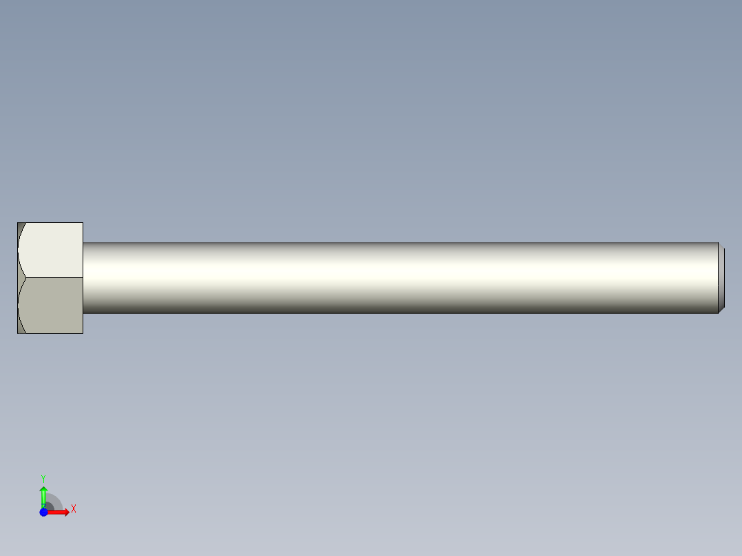 螺栓-Screw-M9-80-50-9-14-45-No.stp前视图