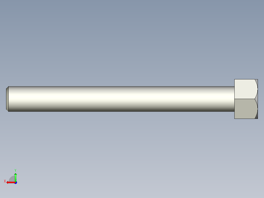 螺栓-Screw-M9-80-50-9-14-45-No.stp后视图