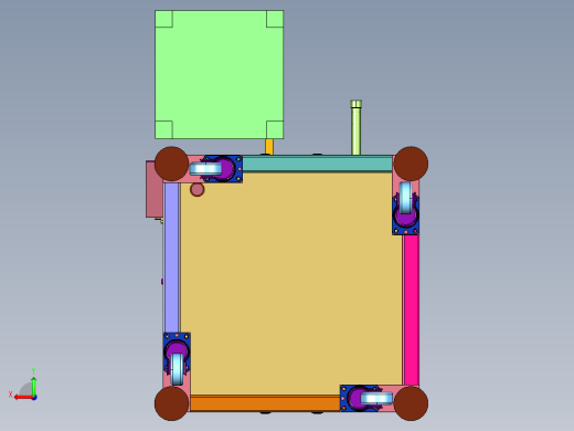 电机转子卡簧装入设备后视缩略图