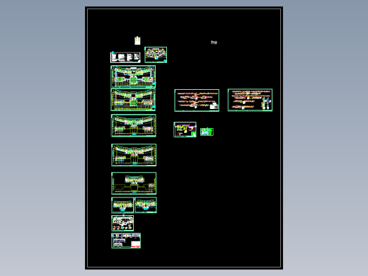 某管委会办公楼水源热泵空调全套图纸
