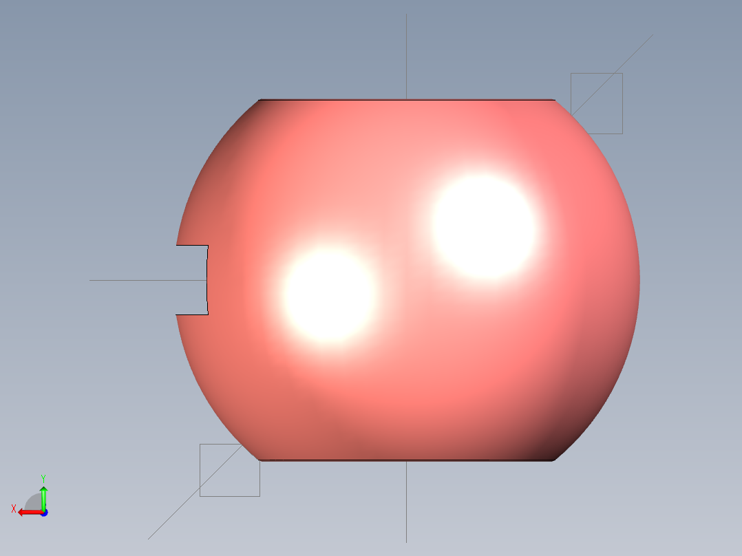 管道手动球阀-水管开关阀-手动阀门User Library-md52c150dn32-1_MD52DN32.BP后视图