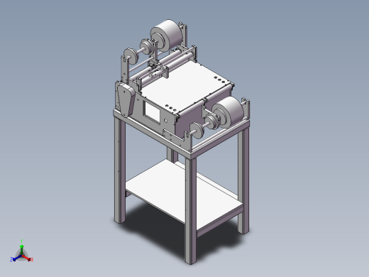 广告贴膜机正等轴测缩略图
