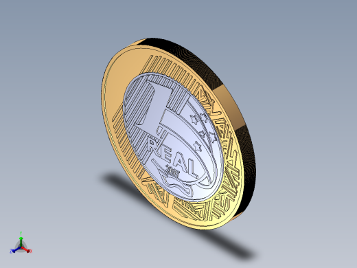 硬币4正等轴测缩略图