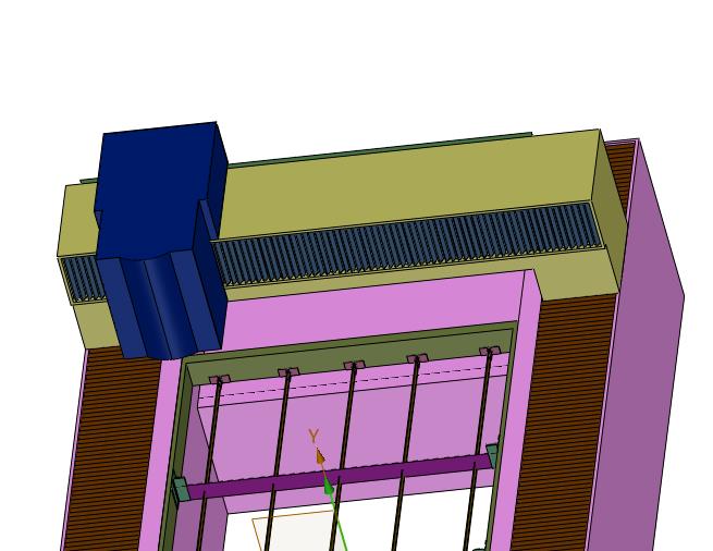 窗帘帘头激光裁剪机