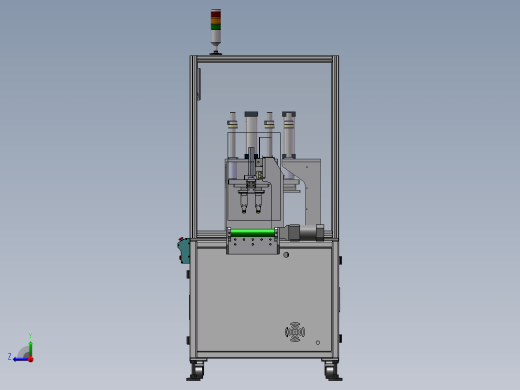 四工位转盘熔焊机sw16可编辑右视缩略图