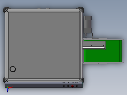 四工位转盘熔焊机sw16可编辑俯视缩略图