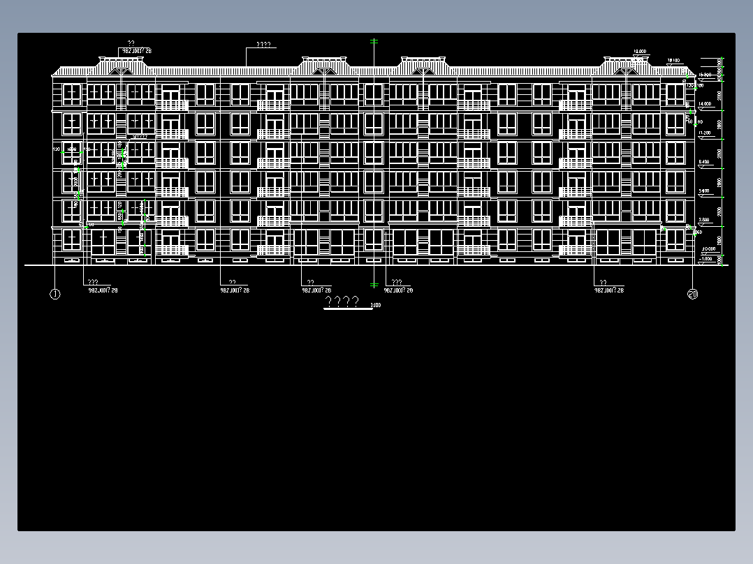 粮库住宅楼全套施工图