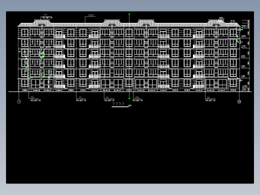 粮库住宅楼全套施工图