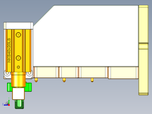 REACHER-A-笔记本CNC工装夹具三维模型cnc2-0912右视缩略图