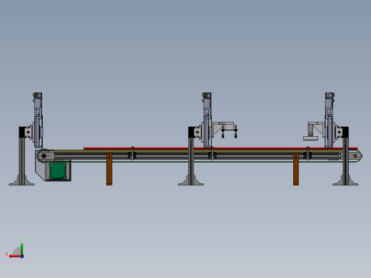 2023.02月-电子PCB板龙门铣自动化生产线sw17可编辑后视缩略图