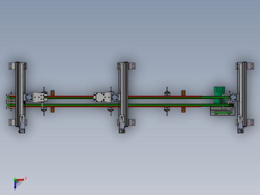 2023.02月-电子PCB板龙门铣自动化生产线sw17可编辑俯视缩略图