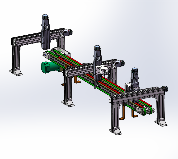 2023.02月-电子PCB板龙门铣自动化生产线sw17可编辑