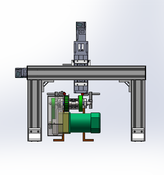 2023.02月-电子PCB板龙门铣自动化生产线sw17可编辑