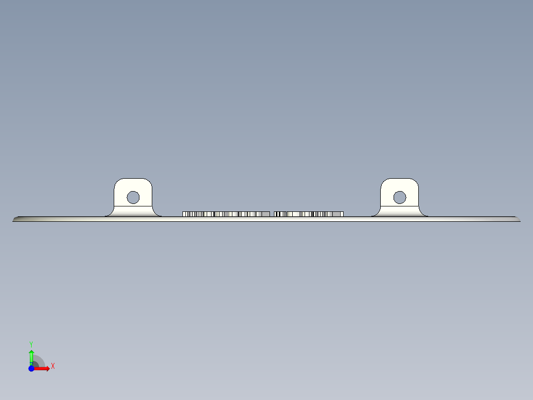 安装风扇前视图