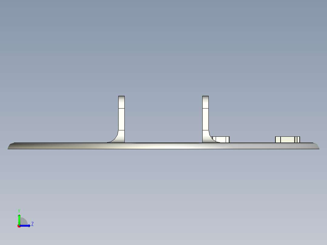 安装风扇左视图