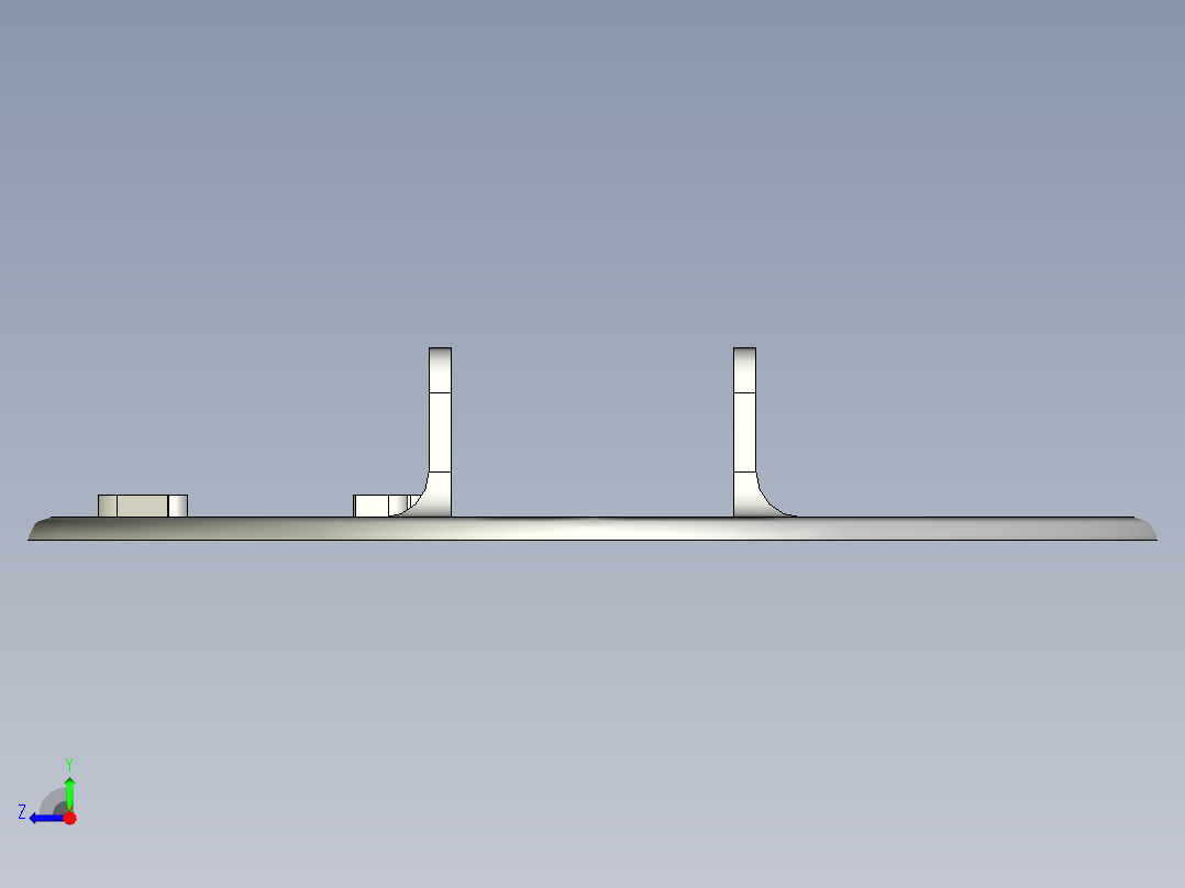 安装风扇右视图