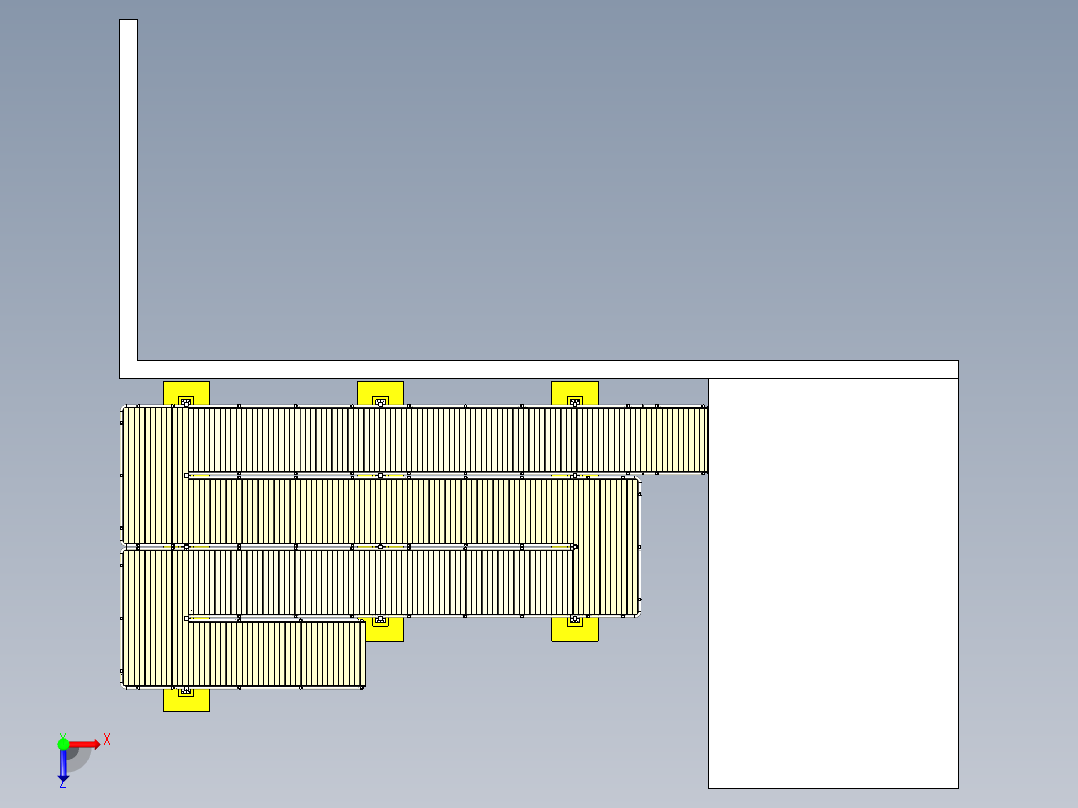 B3003388-轮椅坡道俯视图