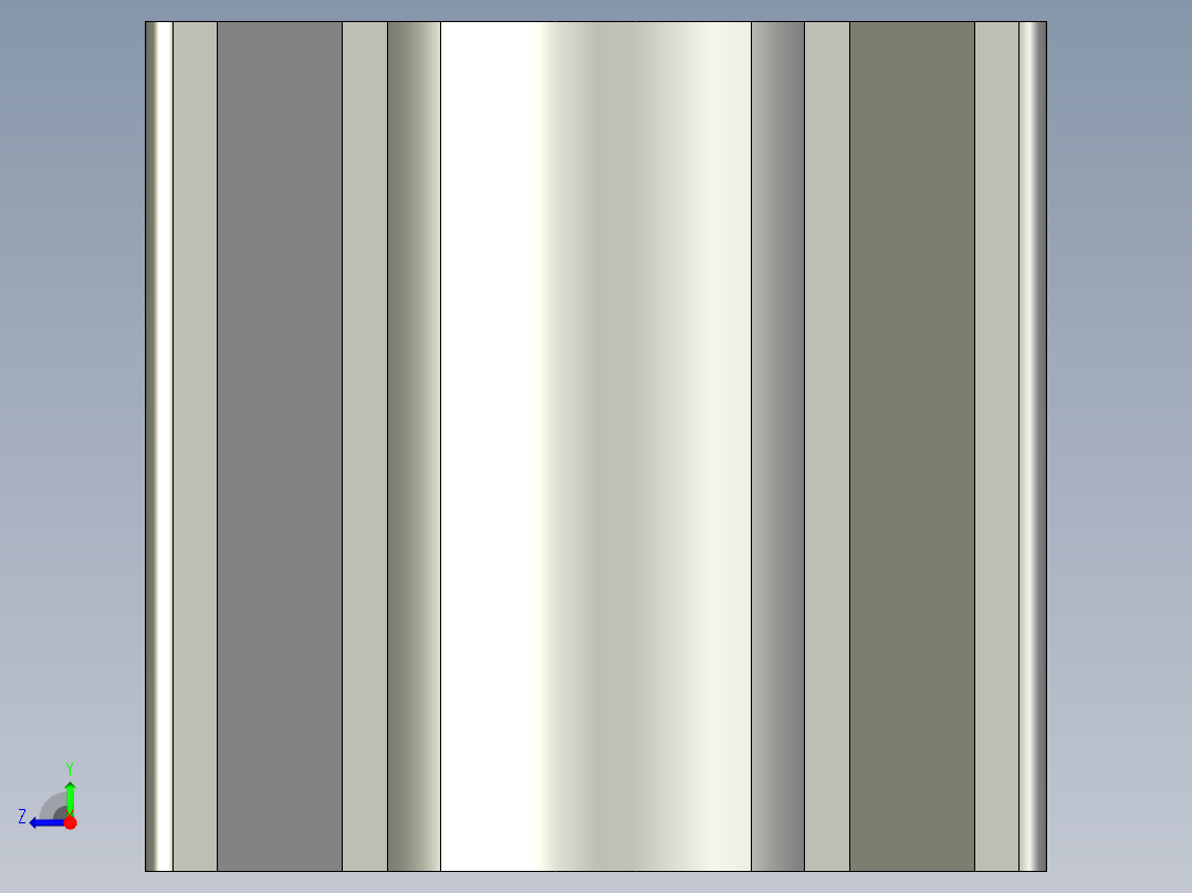 40铝合金白色弧轮流利条.STEP右视图